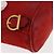 Zaino Salvatore Ferragamo in suede rosso e oro Auth BA6583 D'oro - vista 18