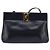 Borsa a Spalla Salvatore Ferragamo Vala in Pelle Blu Navy Oro Auth 148321 D'oro - vista 13