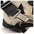 Borsa a Spalla CHANEL Sports COCO Mark Canvas Beige Argento CC Auth 146878 - vista 10