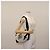 Borsa a Spalla CHANEL Sports COCO Mark Canvas Beige Argento CC Auth 146878 - vista 23