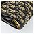 Borsa a Spalla in Tela Trotter Christian Dior Blu Navy Oro Auth 153965 D'oro - vista 11
