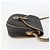 Borsa a spalla in tela a nido d'ape PVC nera e dorata Christian Dior Auth 151749 - vista 5