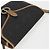 Borsa a spalla in tela a nido d'ape PVC nera e dorata Christian Dior Auth 151749 - vista 6