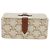 Céline CELINE Triomphe Canvas Große Schmuckbox PVC Weiß 4M0382DIU Auth 154934SM - Ansicht 2
