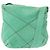 Bolso de Hombro de Cuero Verde LOEWE Auth mr1587