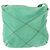 Bolso de Hombro de Cuero Verde LOEWE Auth mr1587 - vista 13