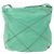 Bolso de Hombro de Cuero Verde LOEWE Auth mr1587 - vista 2