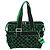 Autre Marque BOTTEGA VENETA Borsa a Mano in Tela 2 in 1 Verde Nero Argento Auth mr1618M - vista 2