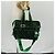 Autre Marque BOTTEGA VENETA Borsa a Mano in Tela 2 in 1 Verde Nero Argento Auth mr1618M - vista 30