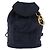 Zaino Canage in nylon blu navy e oro Auth 146576 di Christian Dior D'oro - vista 13