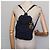 Zaino Canage in nylon blu navy e oro Auth 146576 di Christian Dior D'oro - vista 22