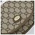 Borsa a Spalla GUCCI GG Plus Supreme PVC Beige Oro Auth ka473 D'oro - vista 14