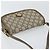 Borsa a Spalla GUCCI GG Plus Supreme PVC Beige Oro Auth ka473 D'oro - vista 6