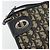 Borsa a Spalla in Tela Trotter Christian Dior Blu Navy Oro Auth 147961 D'oro - vista 17