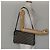 Borsa a Spalla in Tela Trotter Christian Dior Blu Navy Oro Auth 147961 D'oro - vista 20