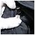 PRADA Borsa a mano in nylon nero e oro Auth yk19626 D'oro - vista 12