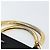 PRADA Borsa a mano in nylon nero e oro Auth yk19626 D'oro - vista 8