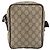 Borsa a Spalla GG Supreme in PVC Beige e Argento di GUCCI 122754 Auth yk19762 - vista 2