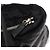 Borsa Tote PRADA in nylon e pelle nera argento autentica ka211 Nero - vista 10