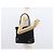 Borsa Tote PRADA in nylon e pelle nera argento autentica ka211 Nero - vista 22