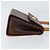 Céline Borsa a mano in tela Macadam CELINE in pelle PVC marrone oro Auth ar13796 D'oro - vista 3