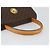 Céline Borsa a mano in tela Macadam CELINE in pelle PVC marrone oro Auth ar13796 D'oro - vista 7