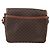 Céline Borsa a Spalla in Tela Macadam CELINE in Pelle PVC Marrone Oro Auth ka209 D'oro - vista 2