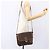 Céline Borsa a Spalla in Tela Macadam CELINE in Pelle PVC Marrone Oro Auth ka209 D'oro - vista 26