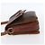 Céline Borsa a Spalla in Tela Macadam CELINE in Pelle PVC Marrone Oro Auth ka209 D'oro - vista 3