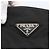 PRADA Borsa a mano in nylon nero argento Auth 154514 - vista 17