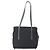 PRADA Borsa a mano in nylon nero argento Auth 154514 - vista 2
