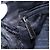 PRADA Borsa a mano in nylon nero argento Auth 154514 - vista 20
