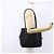 PRADA Borsa a mano in nylon nero argento Auth 154514 - vista 26