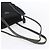 PRADA Borsa a mano in nylon nero argento Auth 154514 - vista 7
