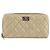 CHANEL 2.55 Portafoglio Lungo Matelassé in Pelle di Agnello Oro CC Auth yk19525 D'oro - vista 13
