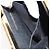 SAINT LAURENT Borsa a Mano Smalto Nero Oro Auth 154615 D'oro - vista 11