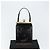 SAINT LAURENT Borsa a Mano Smalto Nero Oro Auth 154615 D'oro - vista 12