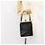 SAINT LAURENT Borsa a Mano Smalto Nero Oro Auth 154615 D'oro - vista 21