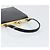 SAINT LAURENT Borsa a Mano Smalto Nero Oro Auth 154615 D'oro - vista 7