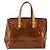 LOUIS VUITTON Borsa a Mano Monogram Vernis Reade PM Bronzo M91146 LV Auth BA7913 - vista 13