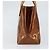 LOUIS VUITTON Borsa a Mano Monogram Vernis Reade PM Bronzo M91146 LV Auth BA7913 - vista 3