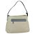 Borsa a Spalla PRADA in Nylon Pelle Beige Argento Autentica bs31155