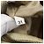 Borsa a Spalla PRADA in Nylon Pelle Beige Argento Autentica bs31155 - vista 11