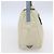 Borsa a Spalla PRADA in Nylon Pelle Beige Argento Autentica bs31155 - vista 3