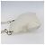 LOEWE Schultertasche aus Leder Weiß Silber Authentisch bs31203 - Ansicht 3