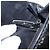 VALENTINO Borsa a spalla con catena e borchie Smalto Nero Argento Auth bs31222 - vista 12