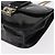 VALENTINO Borsa a spalla con catena e borchie Smalto Nero Argento Auth bs31222 - vista 14