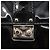 VALENTINO Borsa a spalla con catena e borchie Smalto Nero Argento Auth bs31222 - vista 17