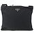 Borsa a Spalla PRADA in Nylon Nero Argento Autentica bs31163 - vista 13