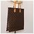 LOUIS VUITTON Borsa Sac Plat Monogram M51140 LV Auth MY201 Monogramma - vista 23